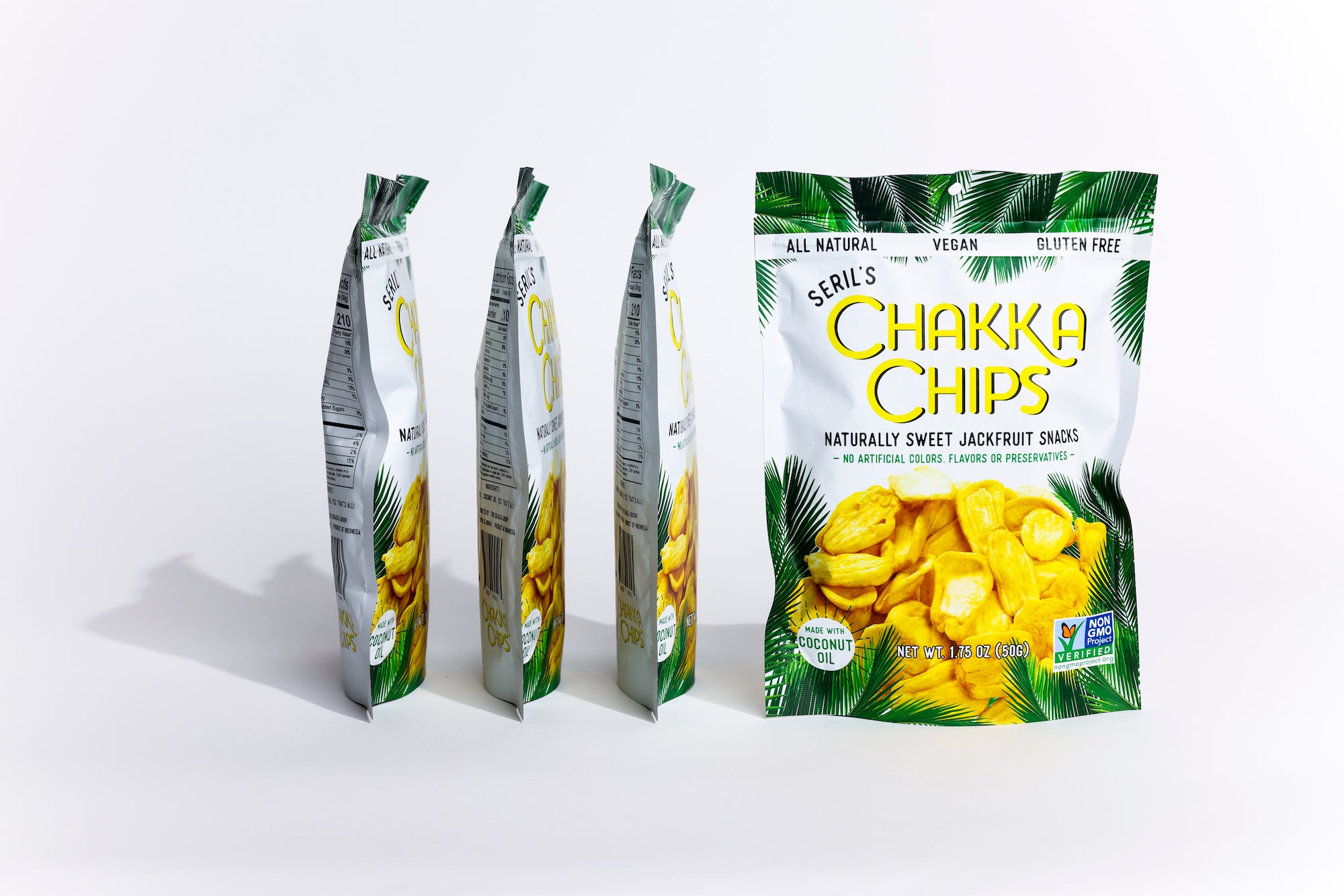 Seril's Chakka Chips, Naturally Sweet - 1.75 oz (4-Pack) – Seril's